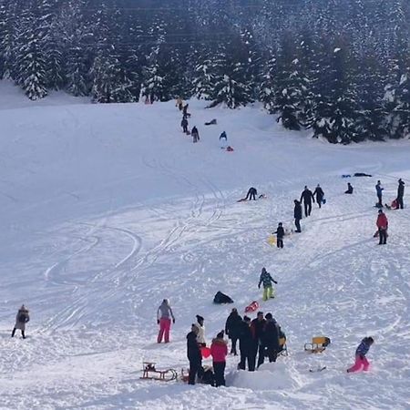 Hotel Pansion I Restoran Bijela Ruza Ravna Gora Esterno foto